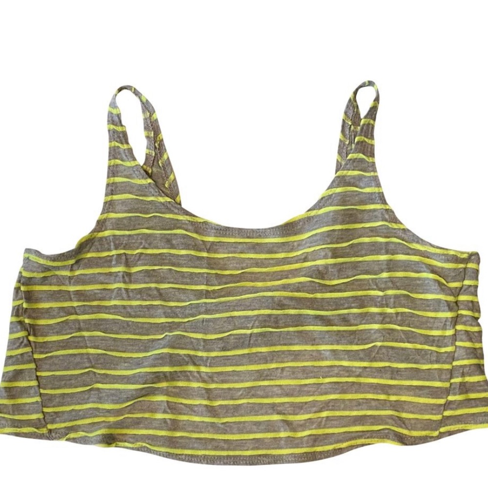 Crop top with tie back